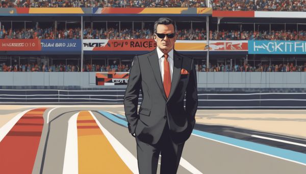 Pourquoi la scène du boss sponsor dans les courses automobiles étonne